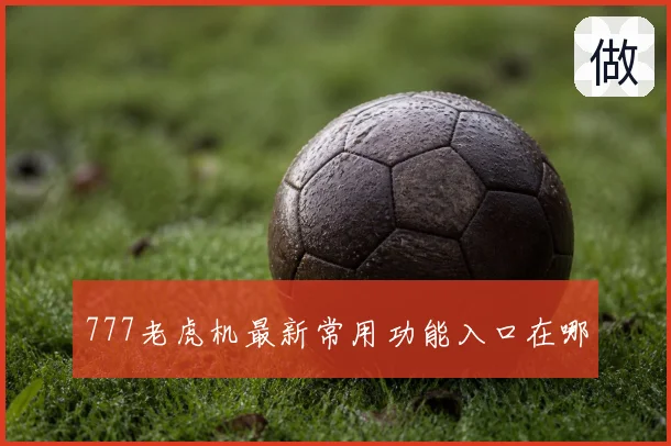 777老虎机最新常用功能入口在哪